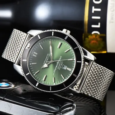 Alloy Steel Case Quartz Watch